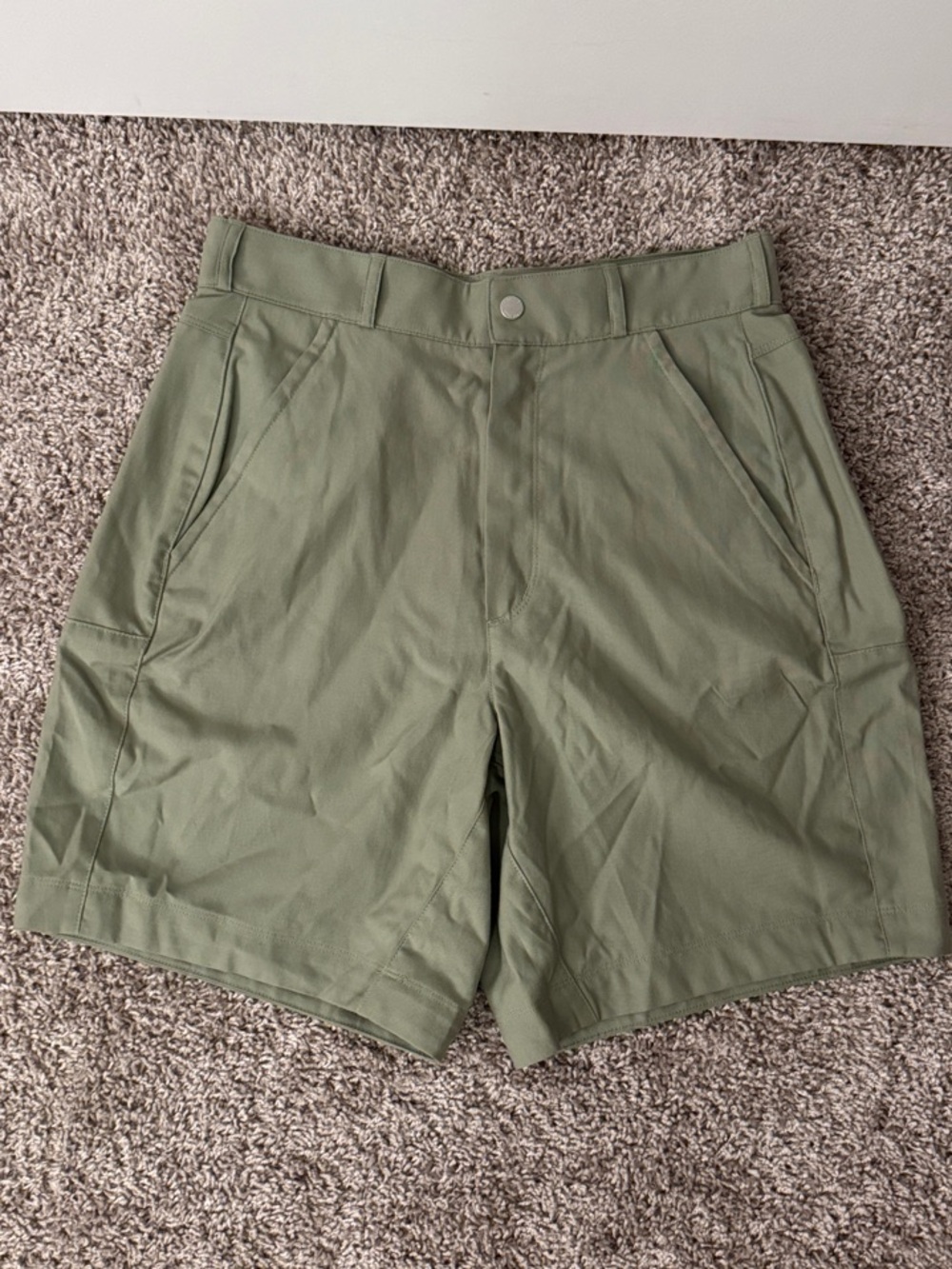 Icebreaker Women's Olive Utility Shorts
